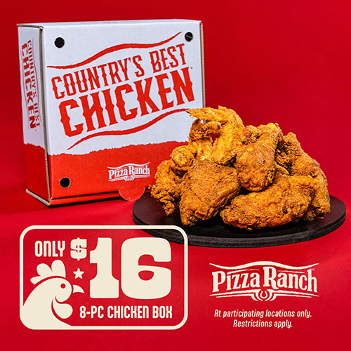 8pc Chicken for $16